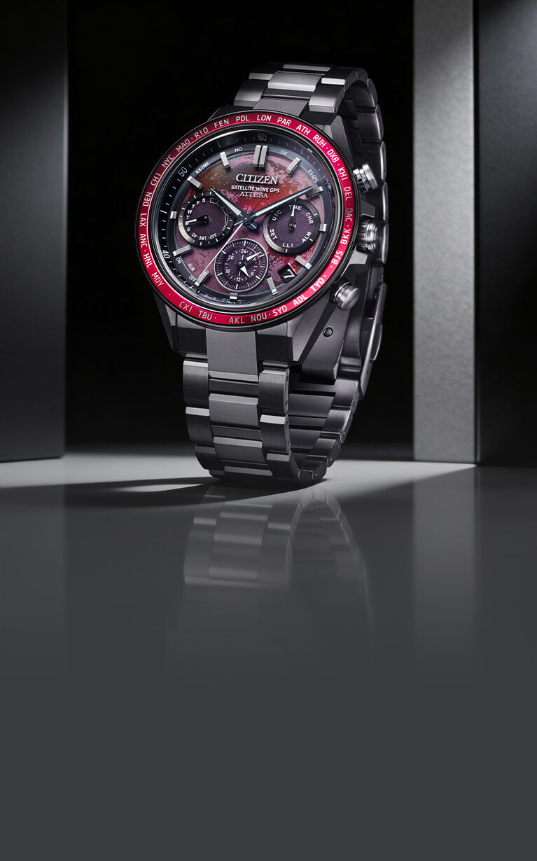 Featuring the ATTESA Watch model CC4077-71Z